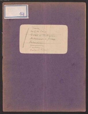 Nachlass von Max Scheler (1874-1928) – BSB Ana 315, B.1.169. Max Scheler (1874-1928) Nachlass: Zur Metaphysik und Metaphysik der Natur - BSB Ana 315.B.I.169