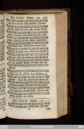 Der CXXXI. Psalm. 131.