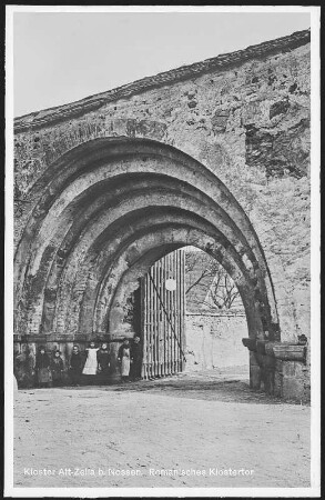 Altzella. Kloster, Romanisches Klostertor
