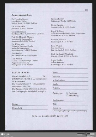 Autorenverzeichnis