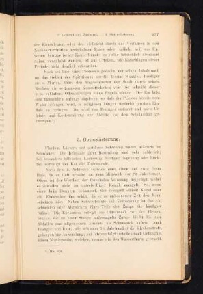 3. Gotteslästerung.
