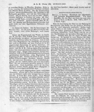 Sundelin, K.: Handbuch der allgemeinen und speciellen Krankheitsdiätetik. Berlin: Rücker 1826