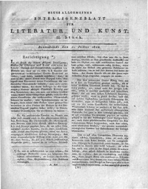 1804-07-21 : 35. Stück