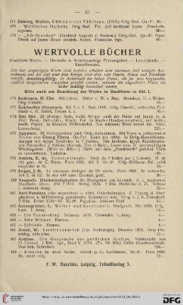 Wertvolle Bücher (Nr. 474 - 1092)
