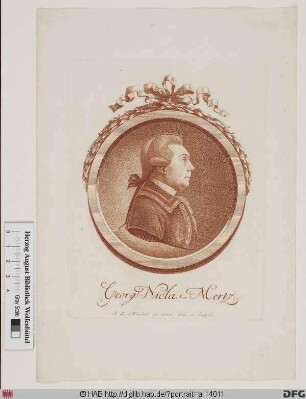Bildnis Georg Niclas Merz (1760 von)