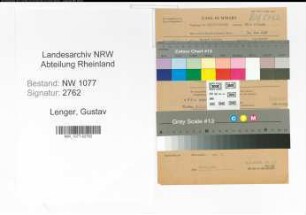 Entnazifizierung Gustav Lenger , geb. 00.00.0000 (Feuerwehrmann)
