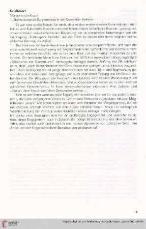 Grußwort[e]