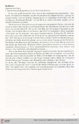 Grußwort[e]