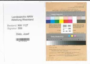 Entnazifizierung Josef Dietz , geb. 08.12.1896 (Vermessungsfahrsteiger)