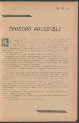 Teodoro Roosevelt
