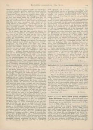 524 [Rezension] Heiligstedt, Aug., Präparation zum Buche Hiob mit den nötigen die Ueberstzung und das Verständnis des Textes erleichternden Anmerkungen. In 2. verb. Aufl