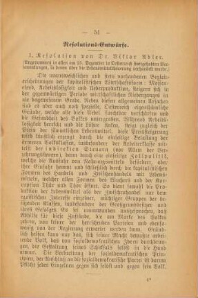 Resolutions=Entwürfe