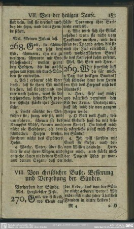 VIII. Von christlicher Buße, Besserung und Vergebung der Sünden