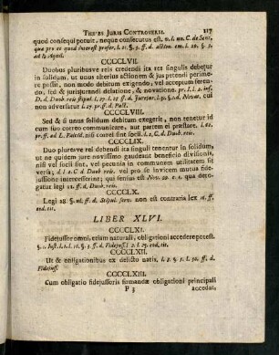 117-127, Liber XLVI - L