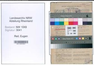 Entnazifizierung Eugen Reil , geb. 23.04.1892 (Angestellter)