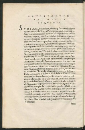 Satisfactio Pro Opere Sequenti