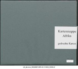Mittel- und Oberägypten, Nubien von Chartum : 1842-1889 : Kartensammlung