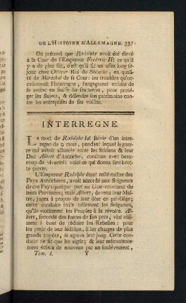 337-339, Interregne