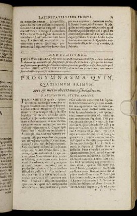 Progymnasma Quinquagesimum Primum. - Progymnasma Septuagesimum Quintum.