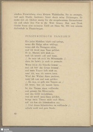 Finsterberger Tanzlied