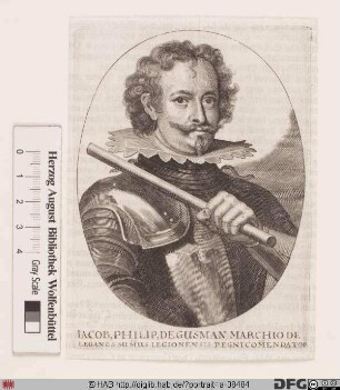 Bildnis Diego Felipe de Guzmán, 1. marqués de Leganés