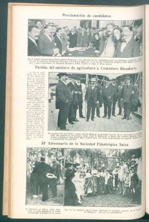 52.° Aniversario de la Sociedad Filantrópica Suiza