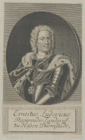 Bildnis des Ernestus Ludovicus zu Hessen-Darmstadt