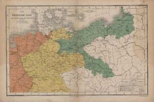 Der Preussische Staat vom Tilsiter Frieden, den 9. Juli 1807, bis zu den Freiheitskriegen