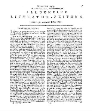 O'Cahill, K. L.: Geschichte der Größten Heerführer neuerer Zeiten. Gesammelt und mit taktisch-geographischen Noten begleitet. Frankenthal: Gegel 1784