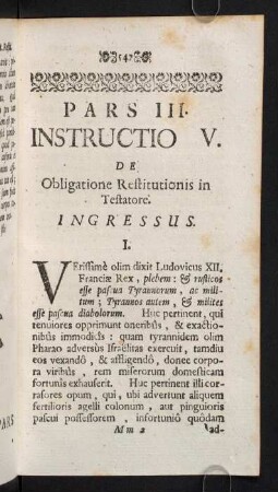547-556, De Obligatione Restitutionis in Testatore