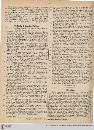 Laufende Litteratur-Notizen