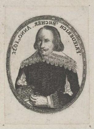 Bildnis des Friederich BucherBildnis Friedrich Buchner (1604-1673)