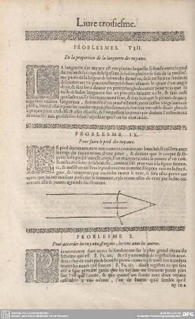 PROBLESME X. Pour accorder les tuyaux d'orgues, les uns avec les autres.