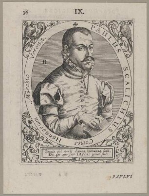 Bildnis des Paulus Scalichius