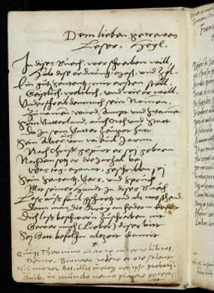 6, ...In dißes Buch wer schreiben will...
