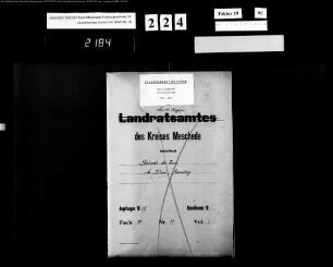 Stauwehr der Firma M. Busch, Eversberg Bd.1