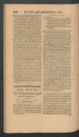 Tit. XXVIII. De Obligationibus, quae quasi ex contractu nascuntur.