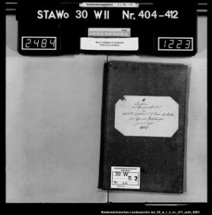 Zivilstandsregister Ildehausen (Kanton Seesen)