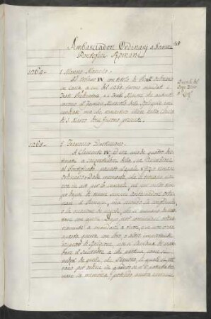 Ordentliche Botschafter (1264-1739)