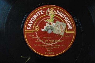 Afrikanerin : "Land so wunderbar"; Arie des Vasco / Meyerbeer