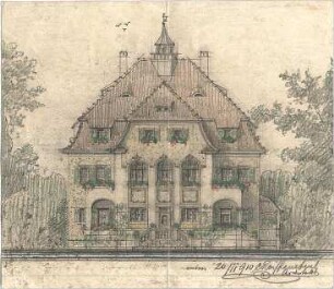 Reiffenstuel, Carl; Villa - Ansicht