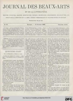 Nr. 19 (15 Octobre 1863)