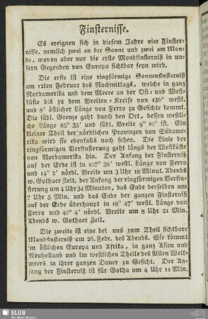 Finsternisse