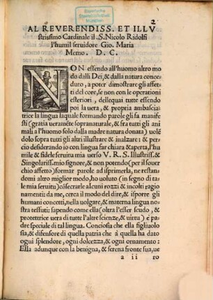 L' Oratore