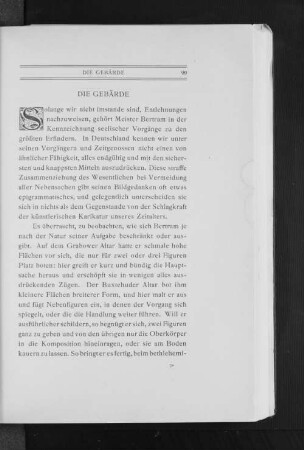 Die Gebärde