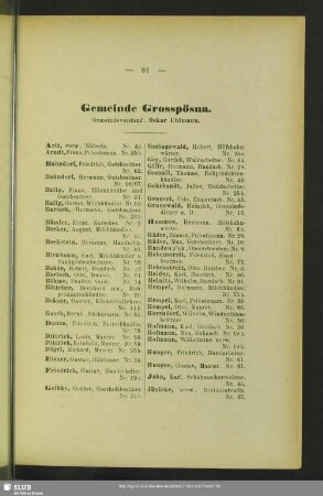 Gemeinde Grosspösna