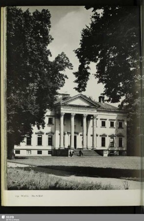 Wörlitz. Das Schloß