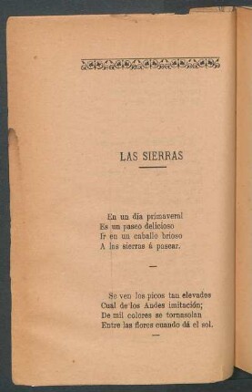 Las sierras