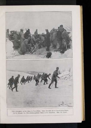 Zu den Kämpfen der österreichisch=ungarischen Armee in den Karpathen.