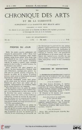 Nr. 15 (13 Avril)